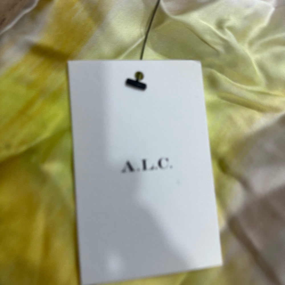 ALC Poppy Short Sleeve Ruched Minidress - Picture 4 of 5
